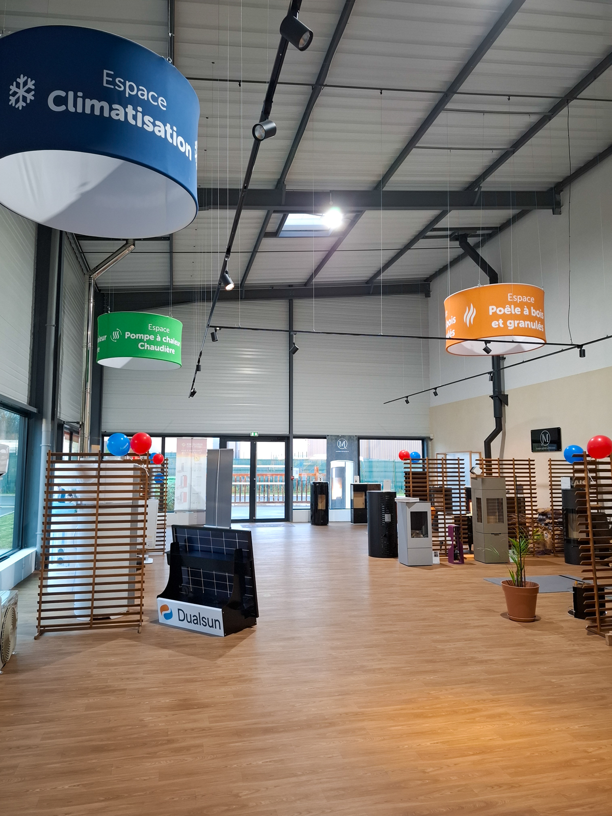 Showroom Aujard plomberie chauffage