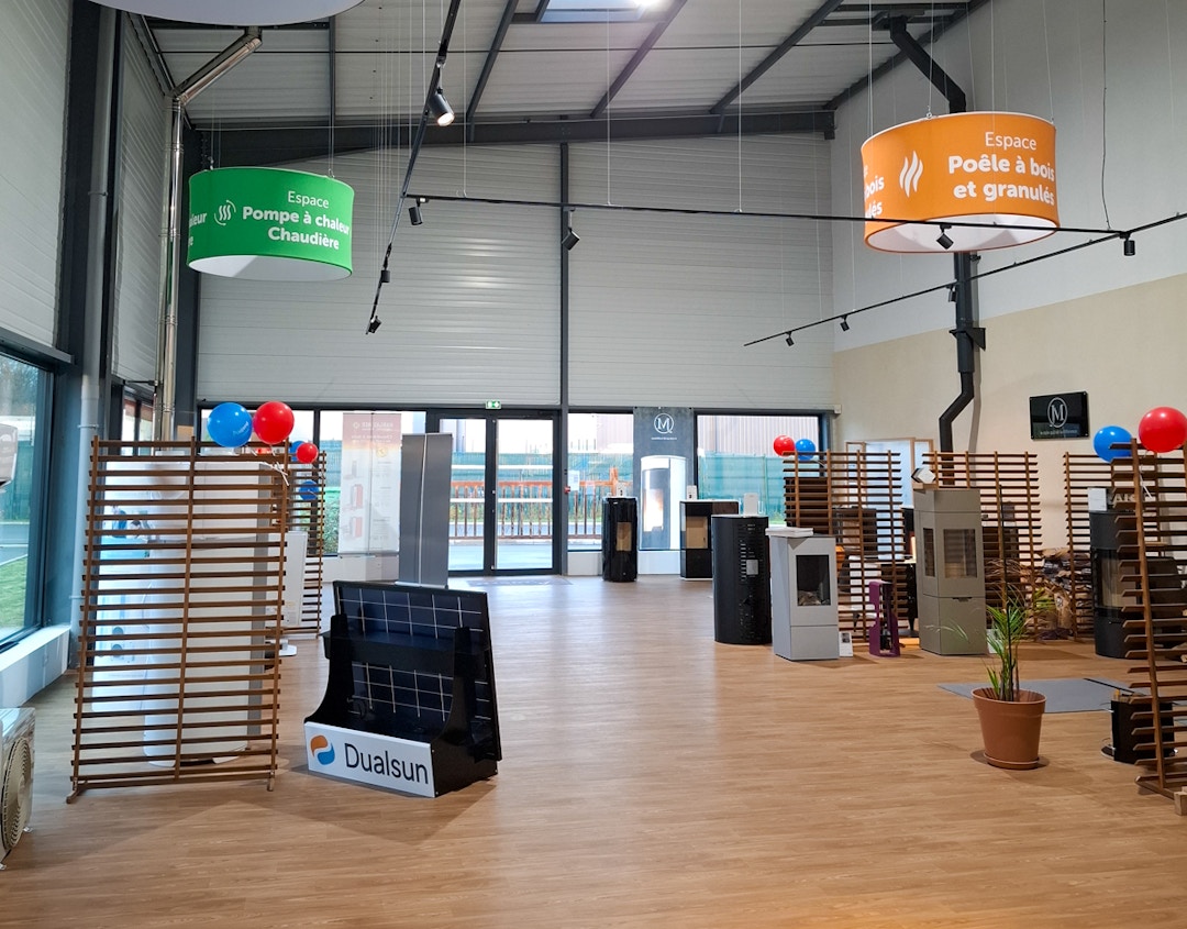 Showroom Aujard plomberie chauffage