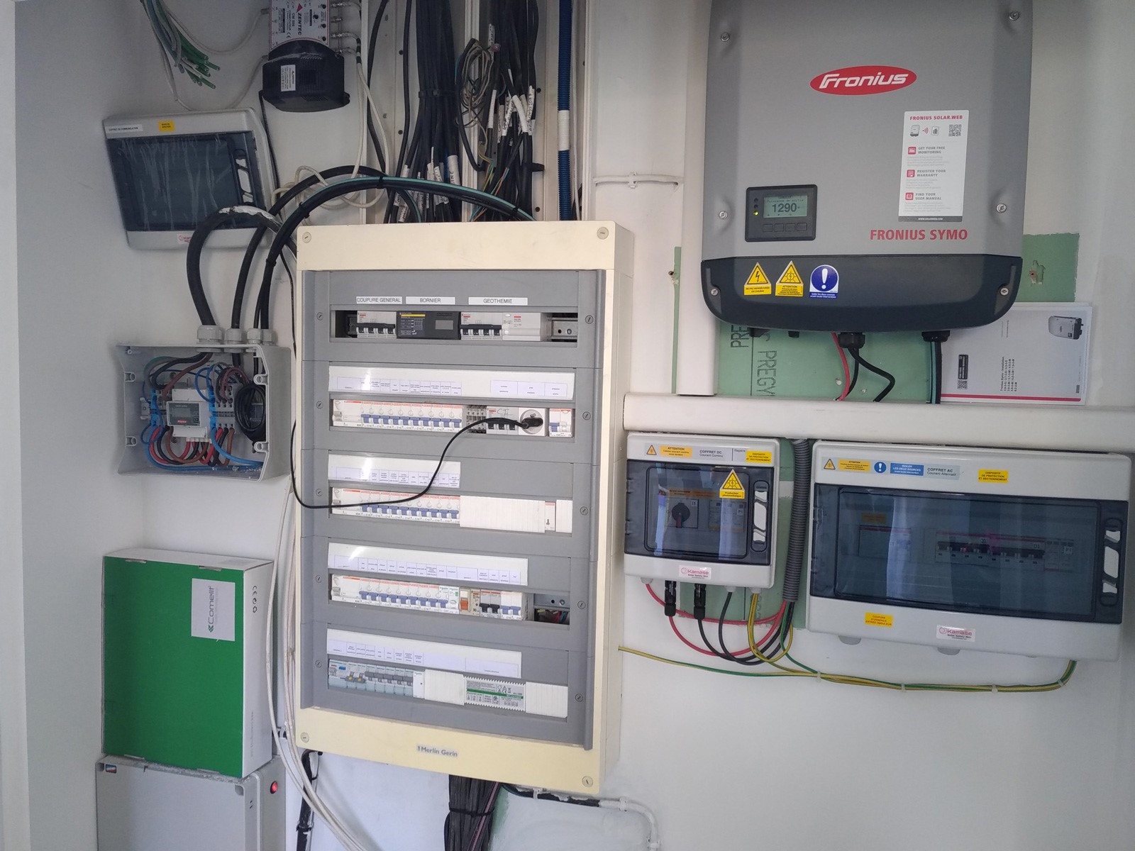 Tableau électrique et système photovoltaïque