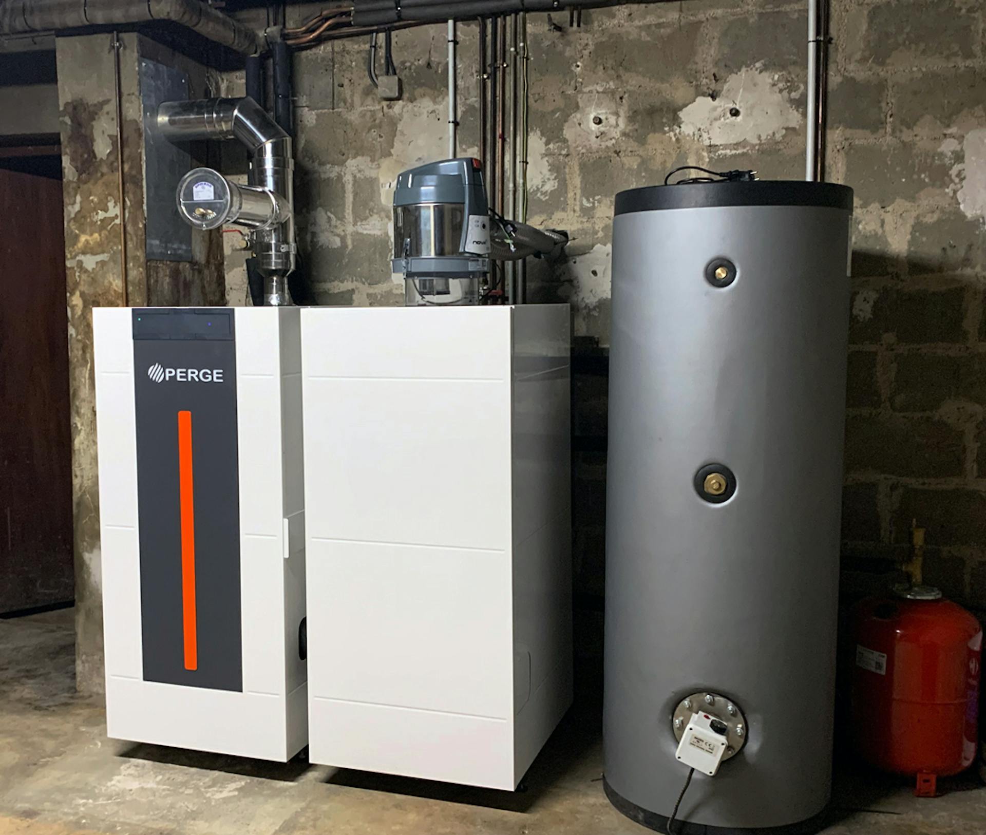 Chaudière à granulés de bois