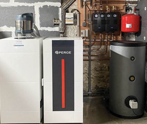 Chaudière à granulés de bois