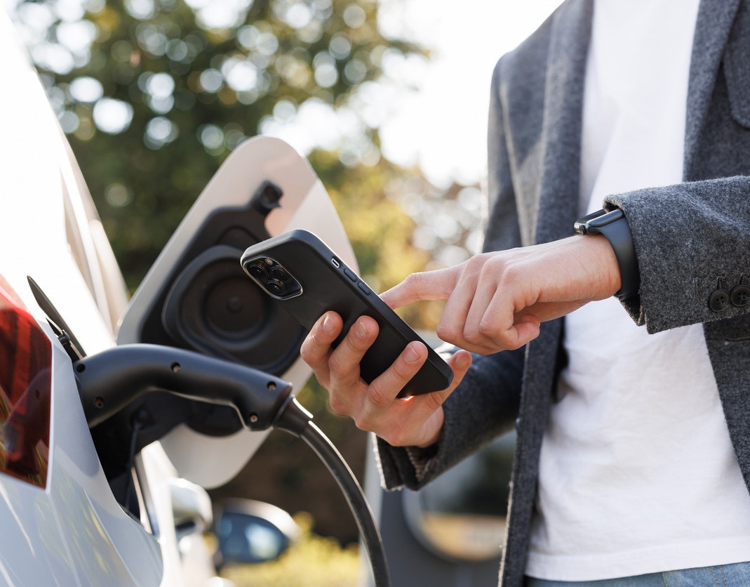 Borne de recharge à domicile connectée