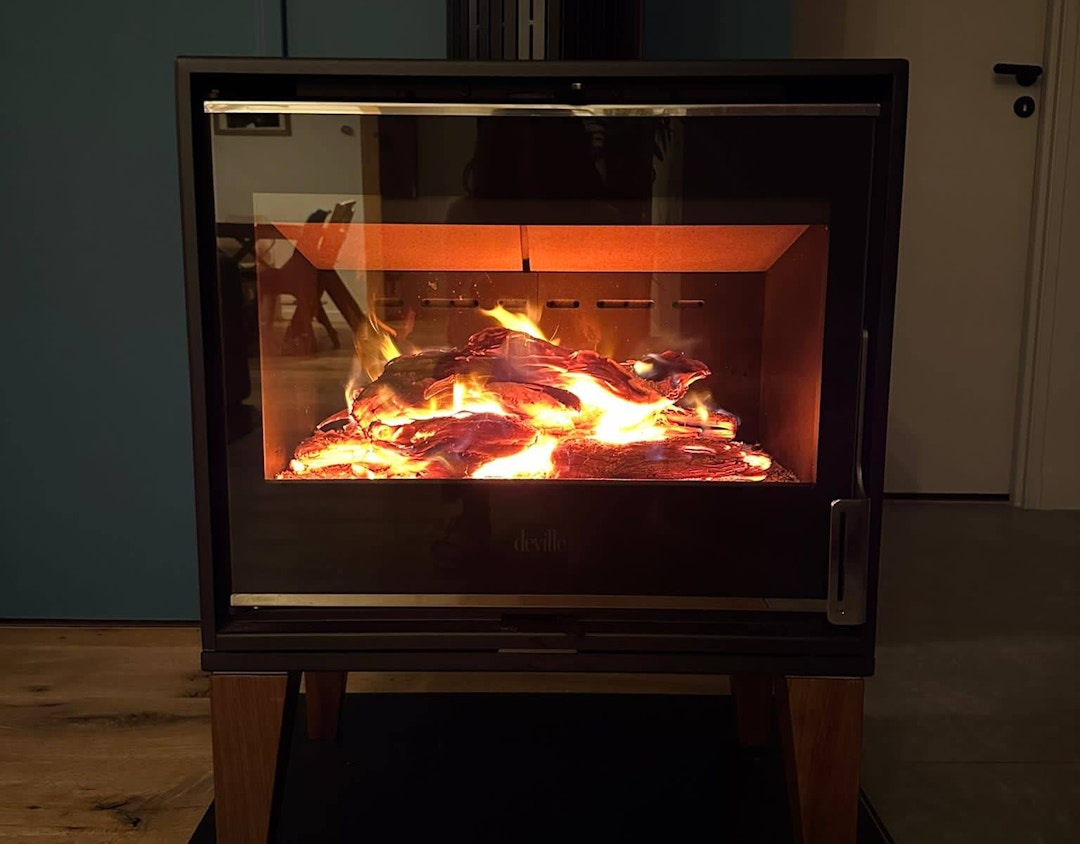Poêle à bois en Aquitaine, installé par Cerise Energies