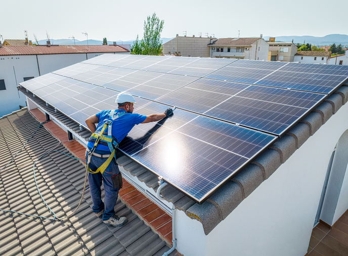 Installation de panneaux solaires à Bègles