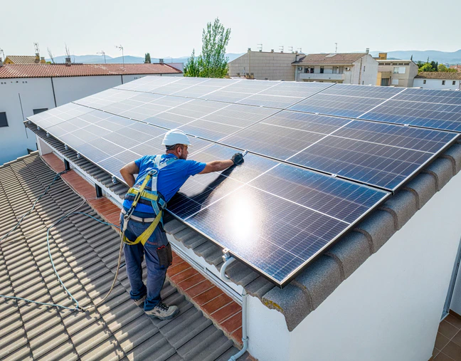 Installation de panneaux solaires à Bègles