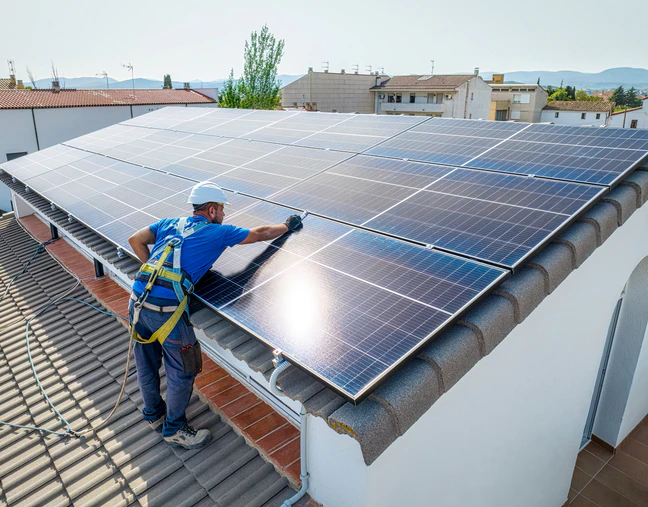 Installation de panneaux solaires à Bègles