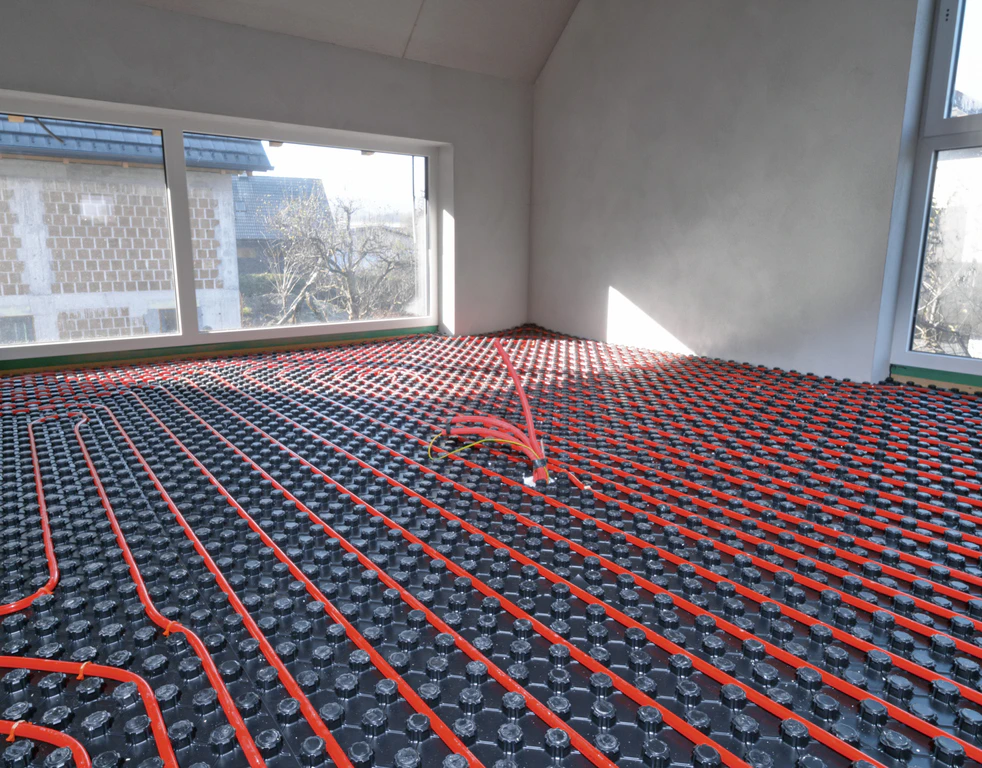 Installation de plancher chauffant à Floirac