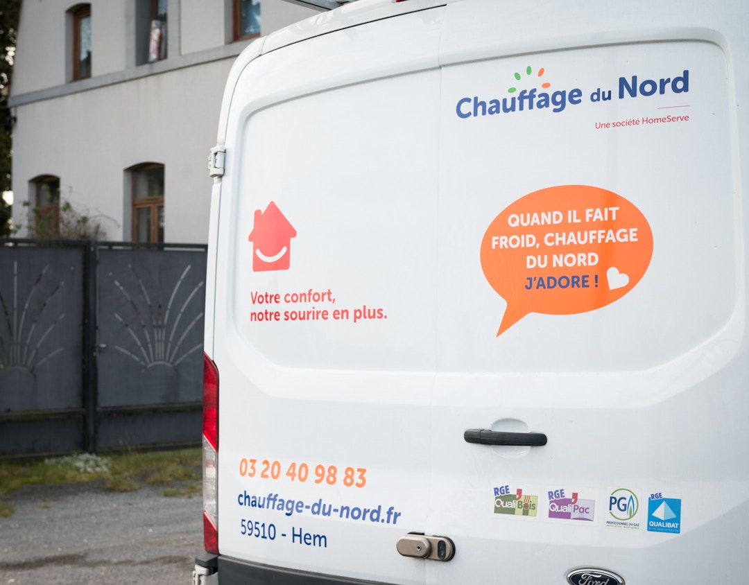 Zone d'intervention dans le Nord - Chauffage du Nord