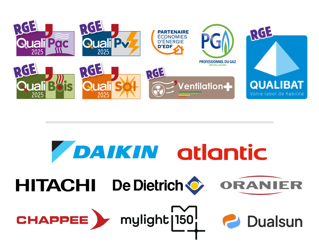 Marques partenaires et certifications