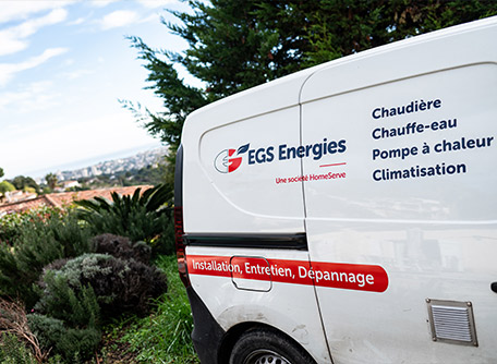 Les techniciens d'EGS Energies interviennent dans les Alpes-Maritimes