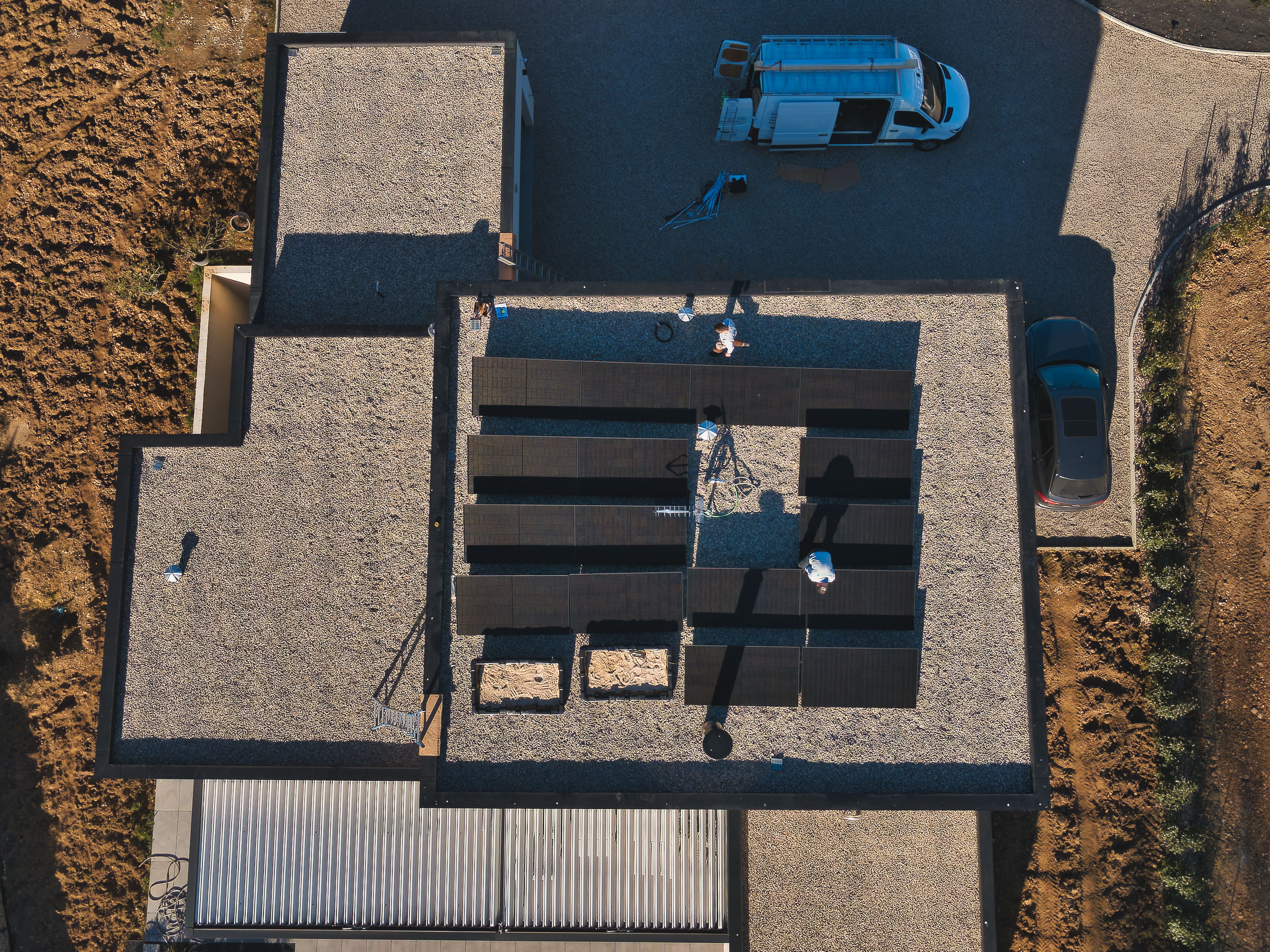 Installation de kits solaires dans les Alpes-Maritimes