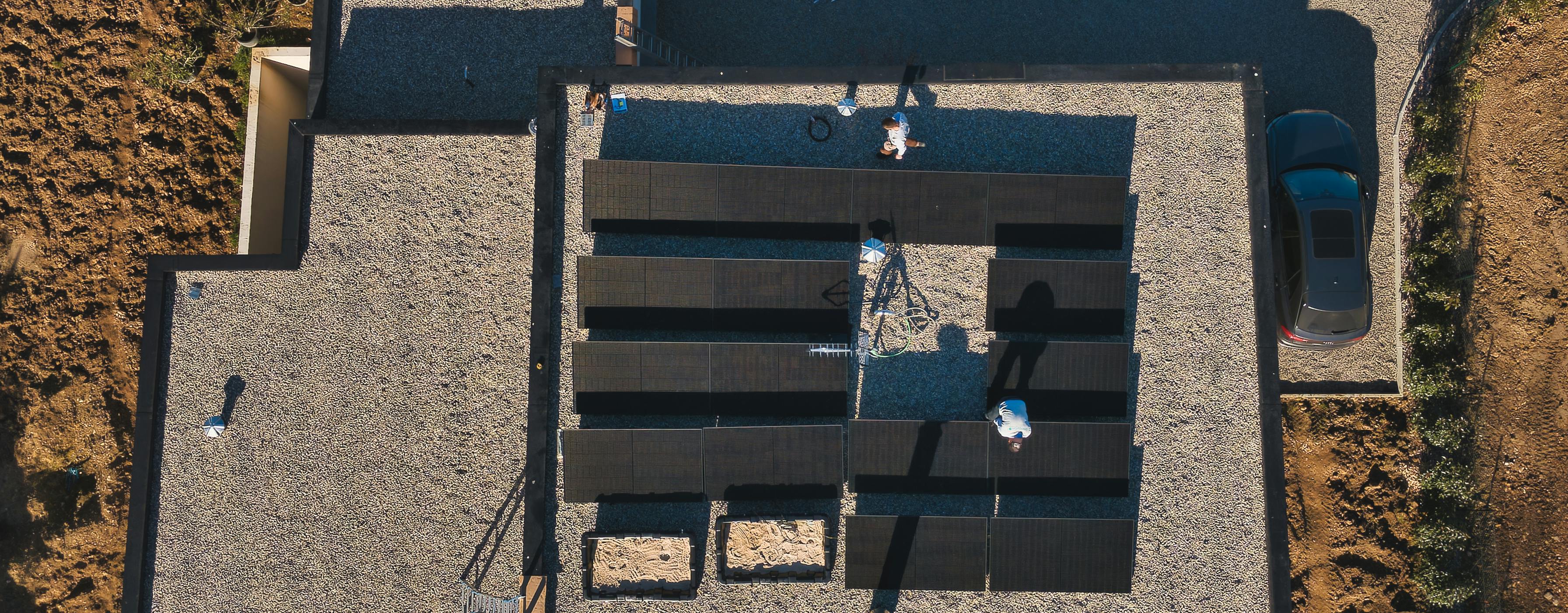 Installation de kits solaires dans les Alpes-Maritimes