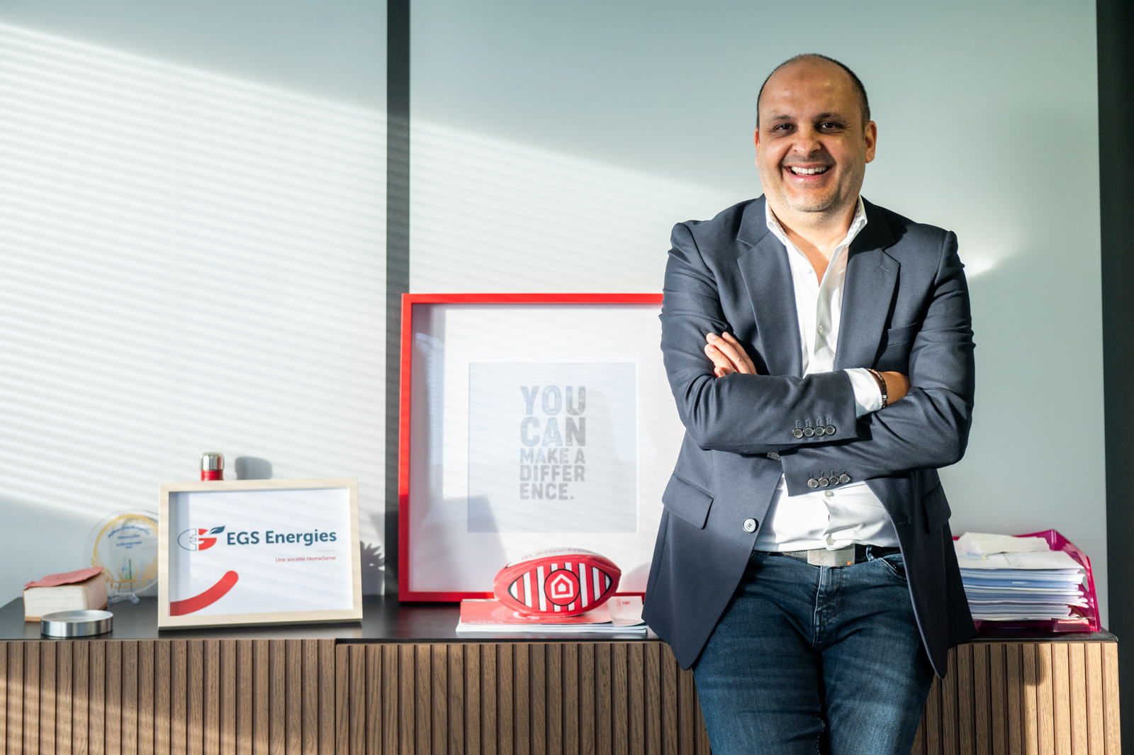 Monsef Aboualla, dirigeant d'EGS Energies