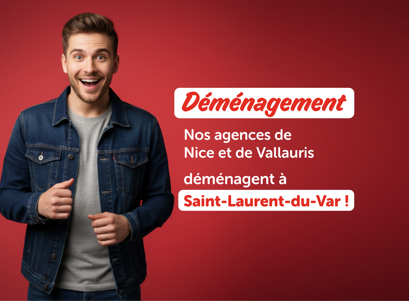 Déménagement des agences Nice et Vallauris à Saint-Laurent-du-Var