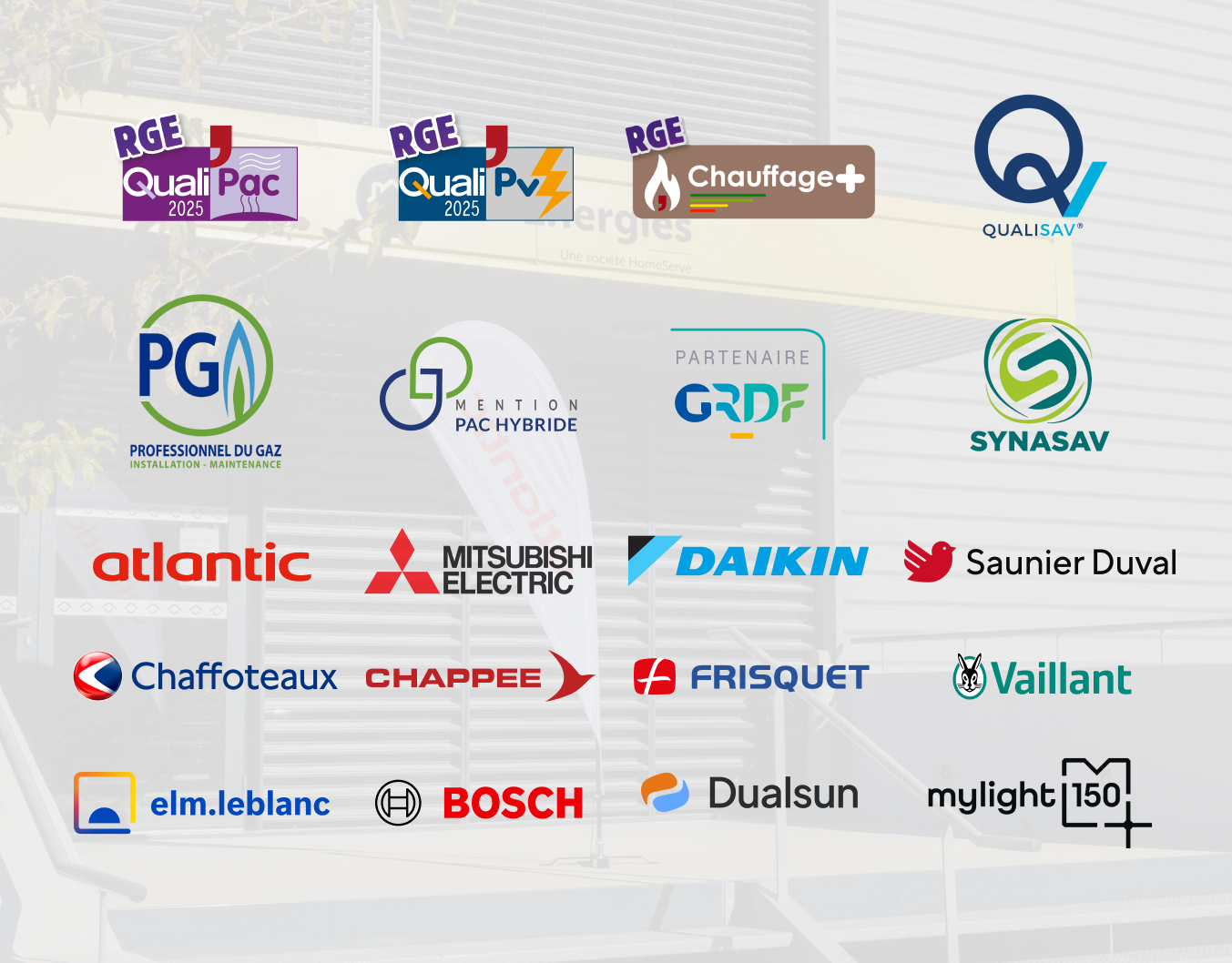 Nos certifications et marques de chauffage et climatisation - GD Energies