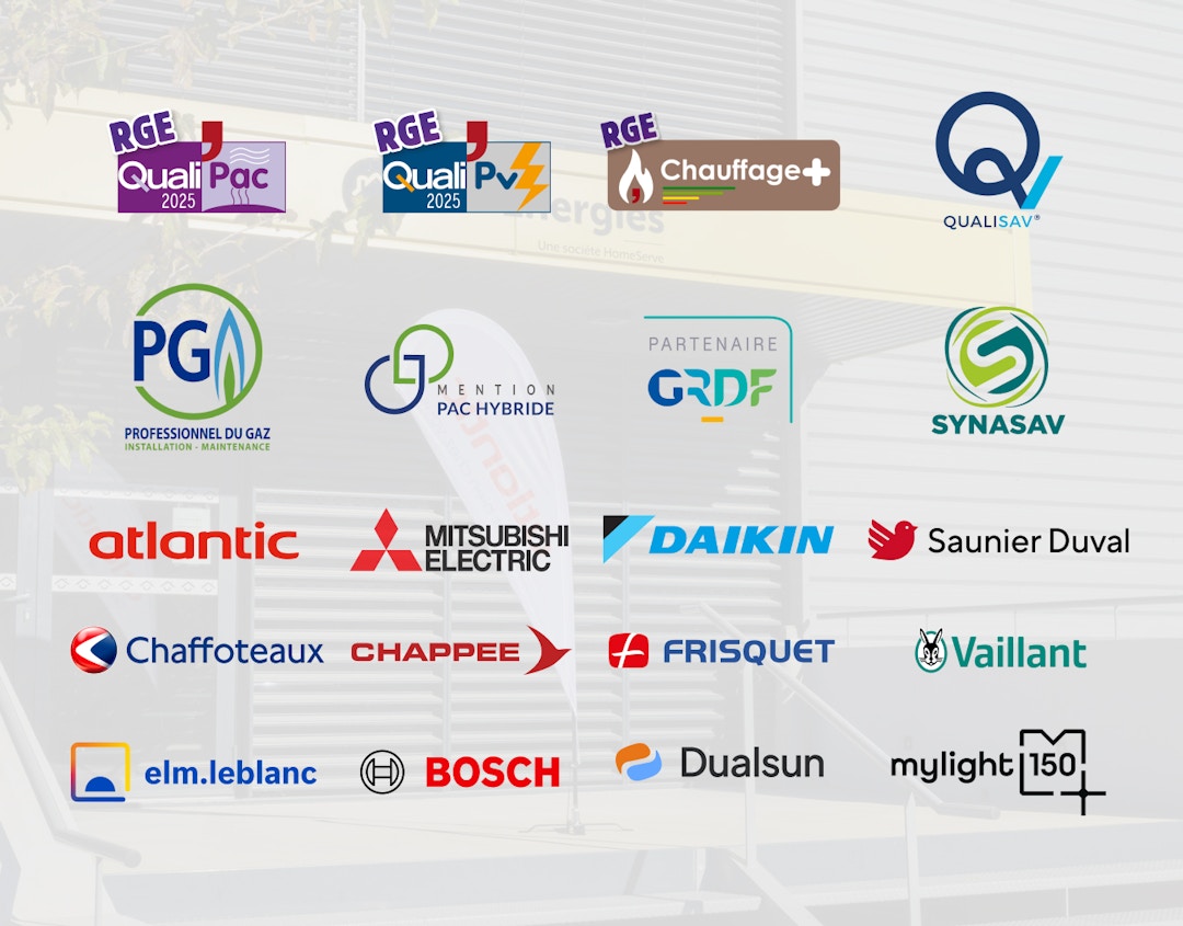 Nos certifications et marques de chauffage et climatisation - GD Energies