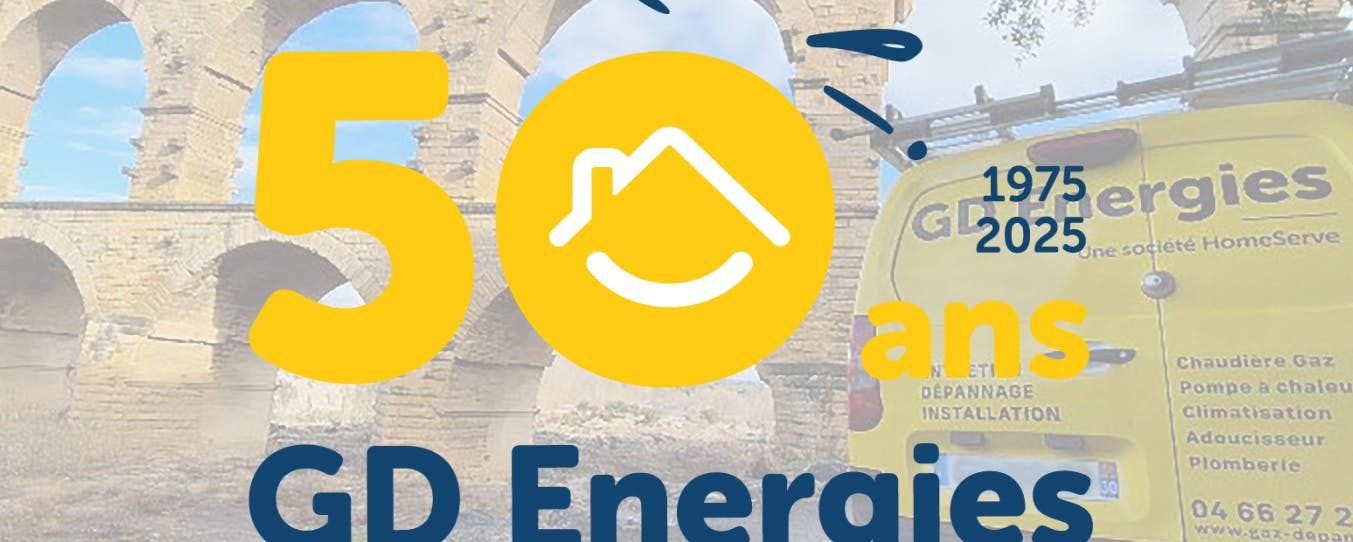 GD Energies est votre expert chauffagiste de plus 50 ans dans le Gard