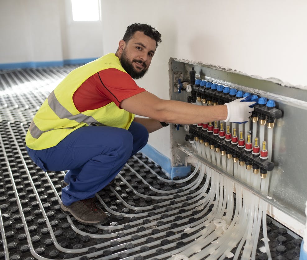 Pose de plancher chauffant autour de Liévin et Roclincourt | Leprêtre Energies