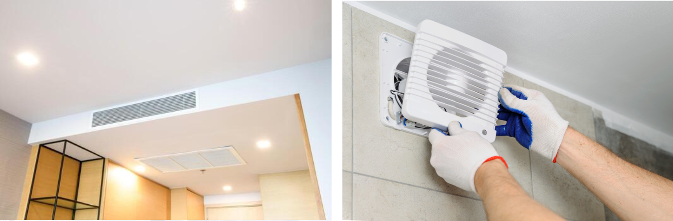 Afbeelding ventilatie
