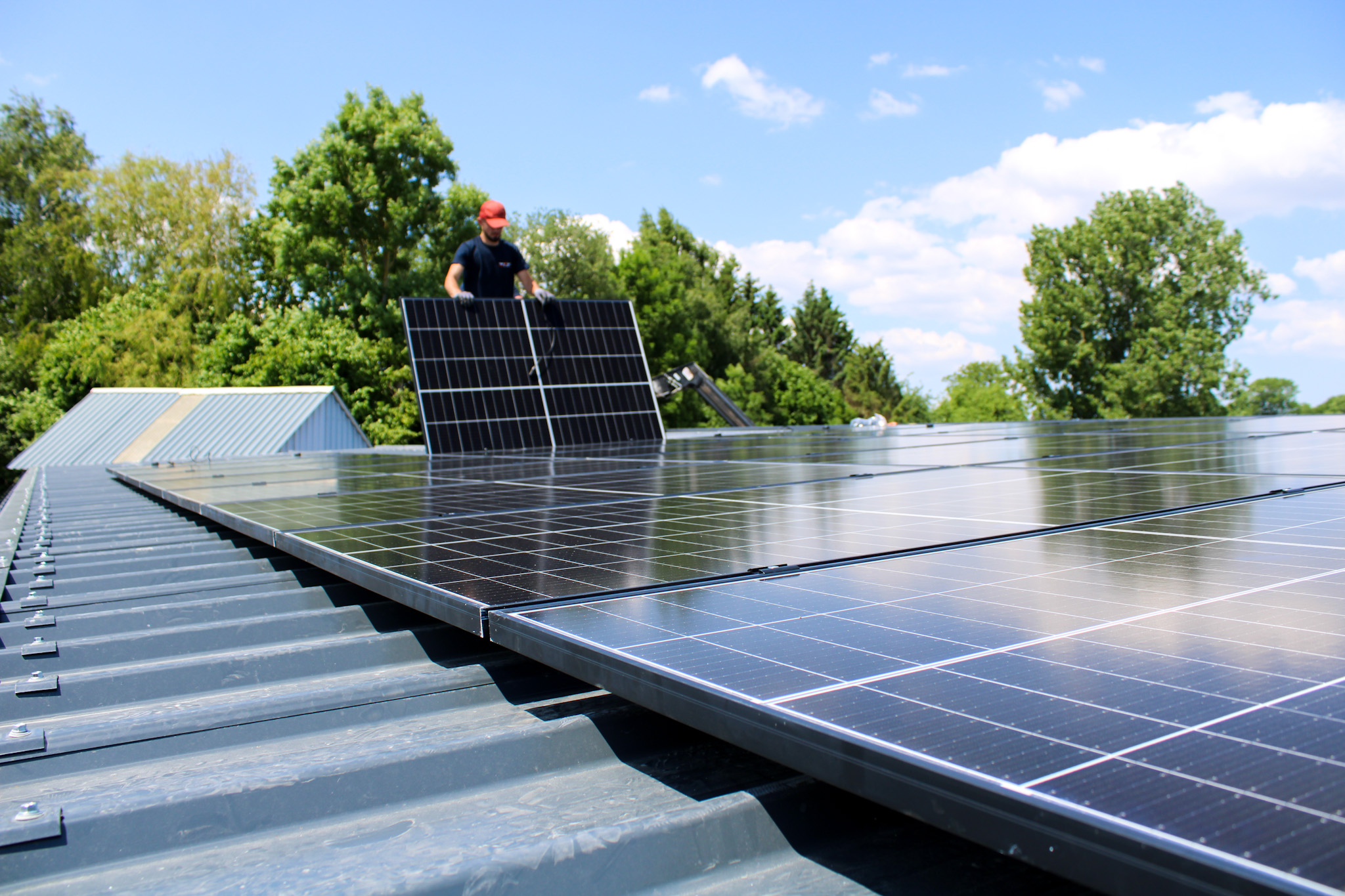 Afbeelding zonnepanelen