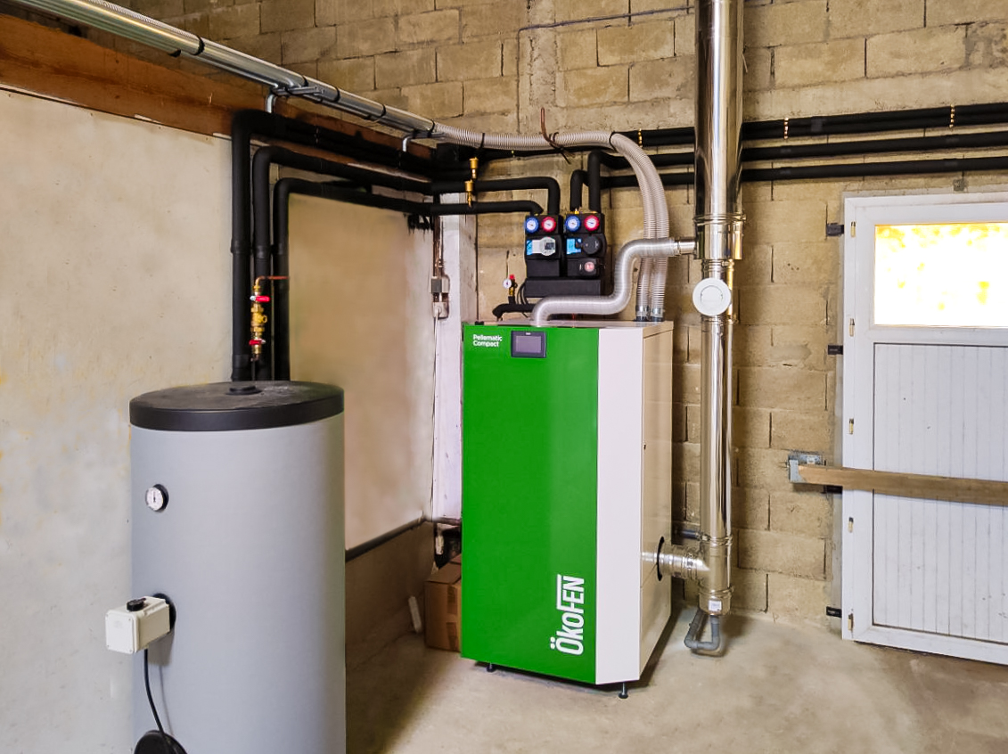 Dépannage de chaudière gaz, bois, granulés et fioul à Brest