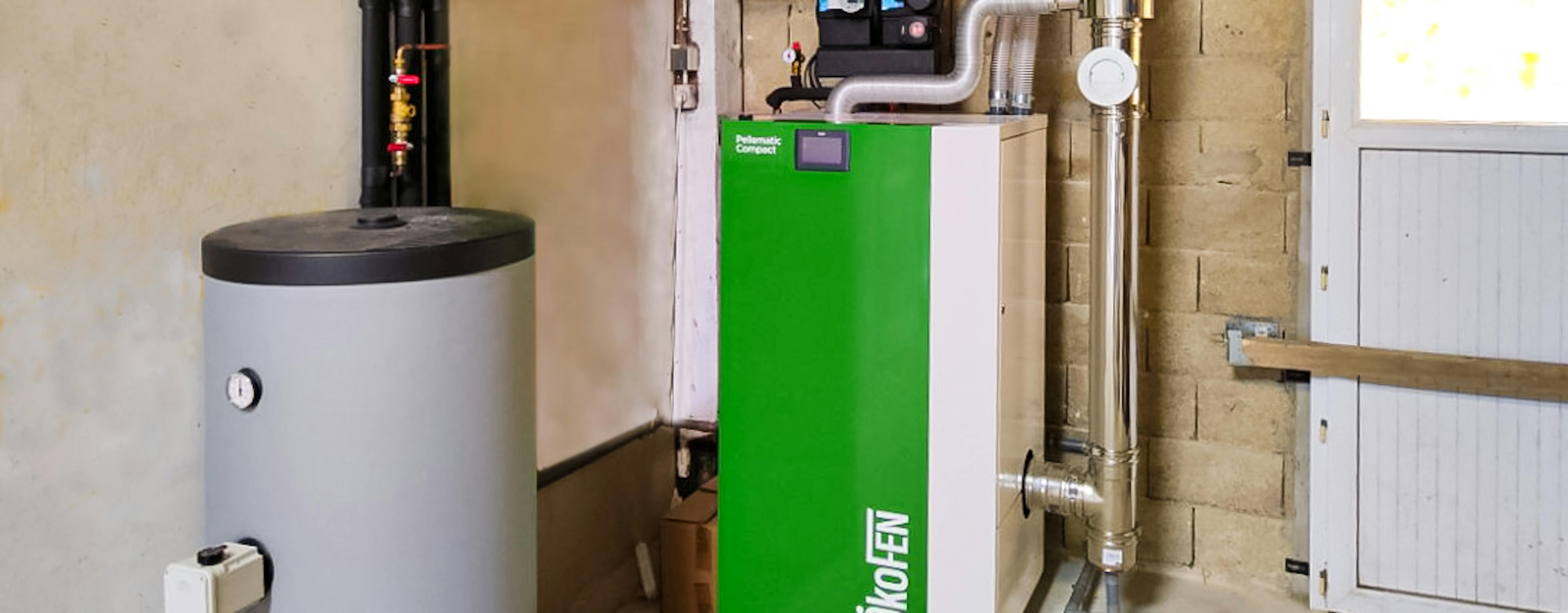 Dépannage de chaudière gaz, bois, granulés et fioul à Brest