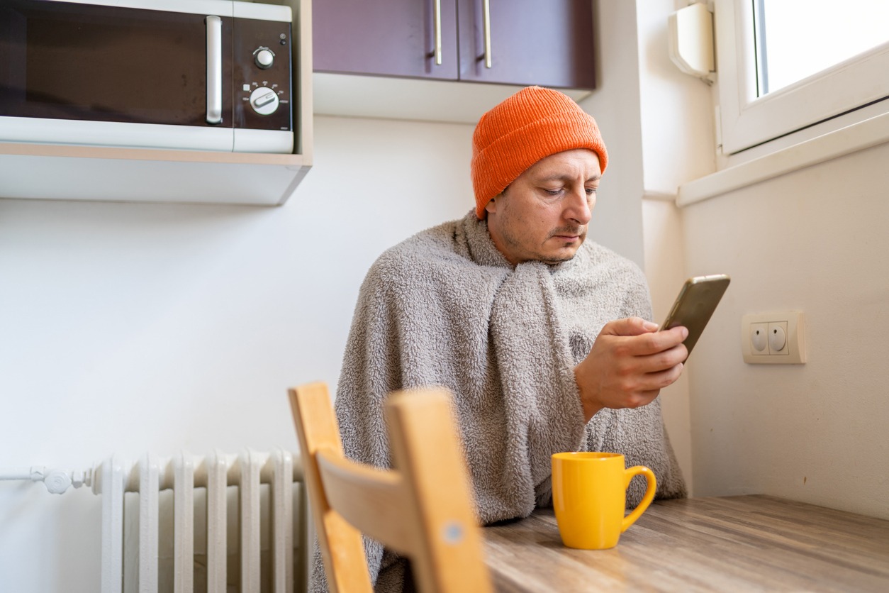 Je chauffe à fond mais j'ai toujours froid