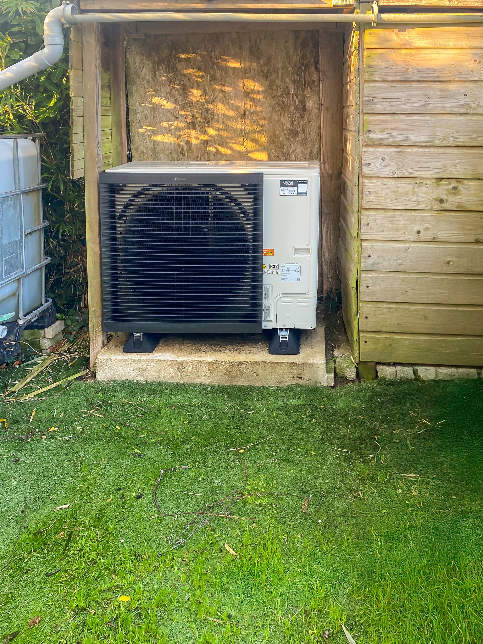 Installation d'une pompe à chaleur près de Brest