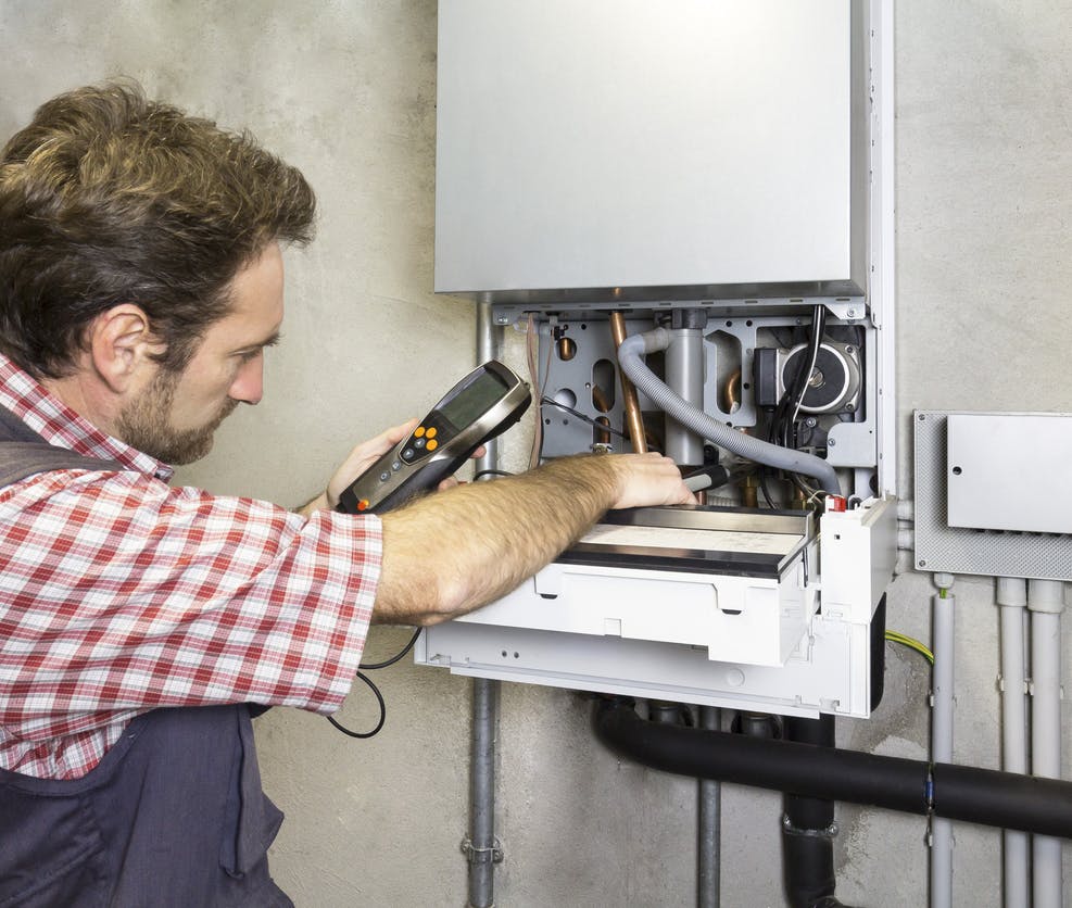 Maintenance de chaudière gaz