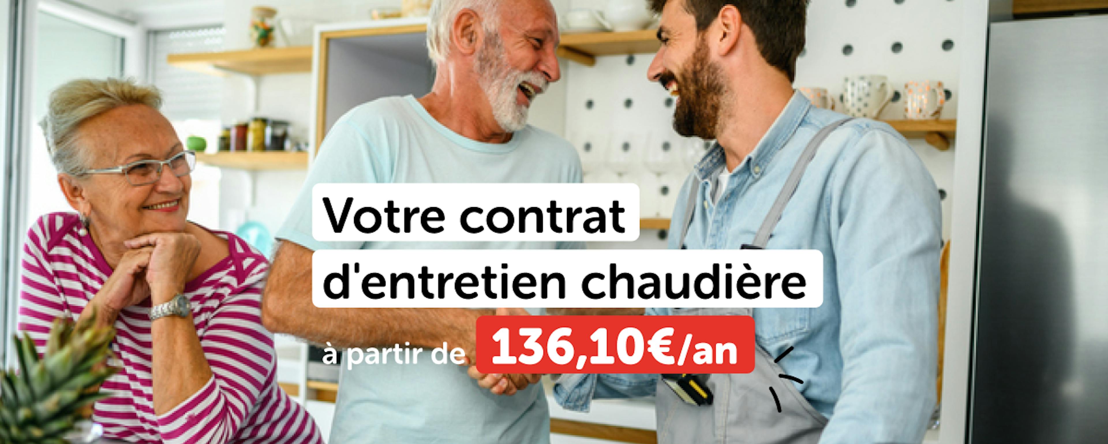 Contrat d'entretien en ligne pour chaudière