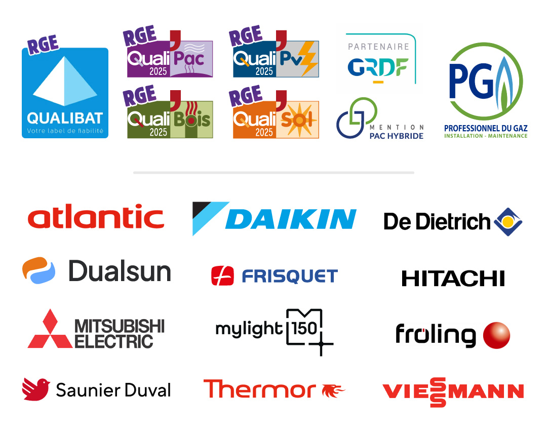 Marques partenaires et certifications