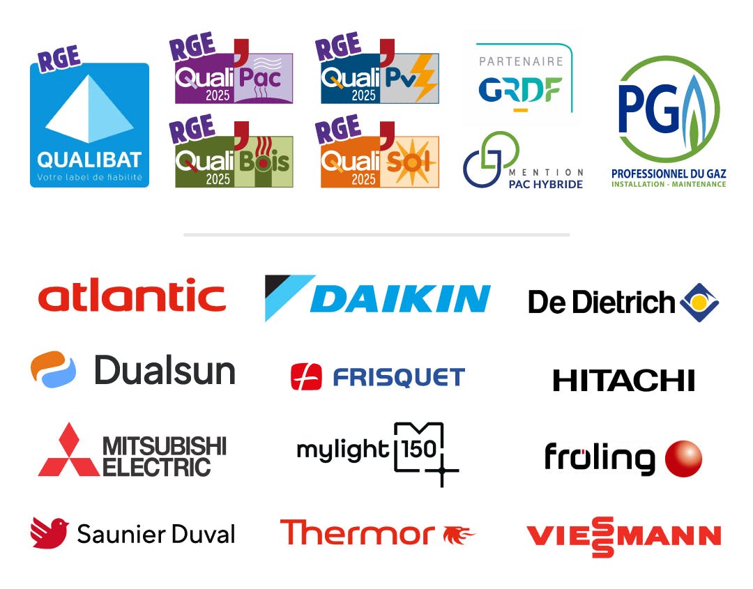 Marques partenaires et certifications