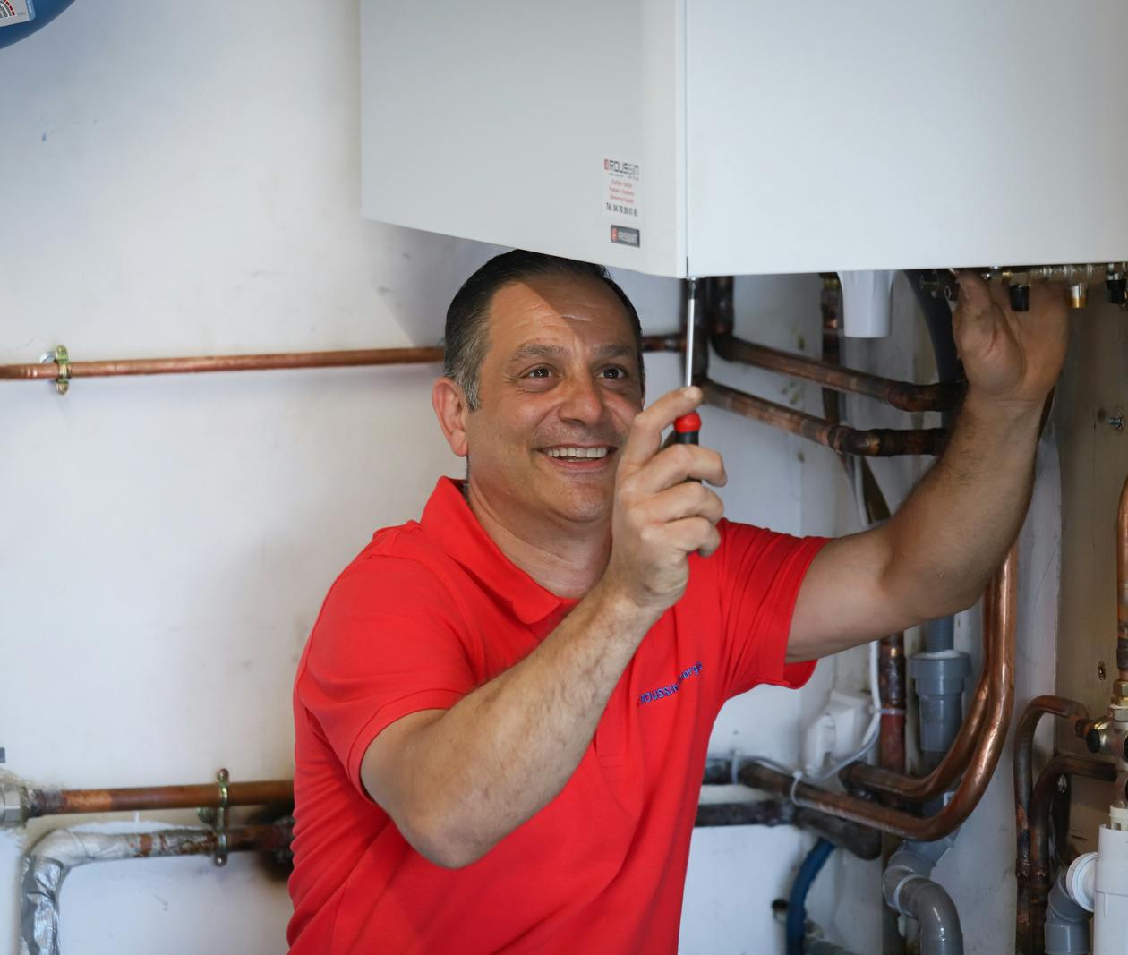 Roussin Energies entretient votre chaudière gaz, chaudière fioul ou chaudière bois