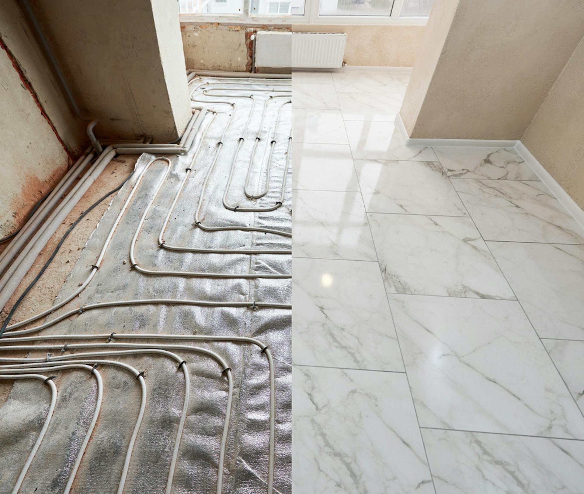 SMT Energies installe chez vous le plancher chauffant adapté à vos besoins