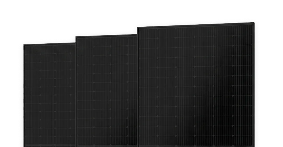 Panneaux photovoltaïques full balck