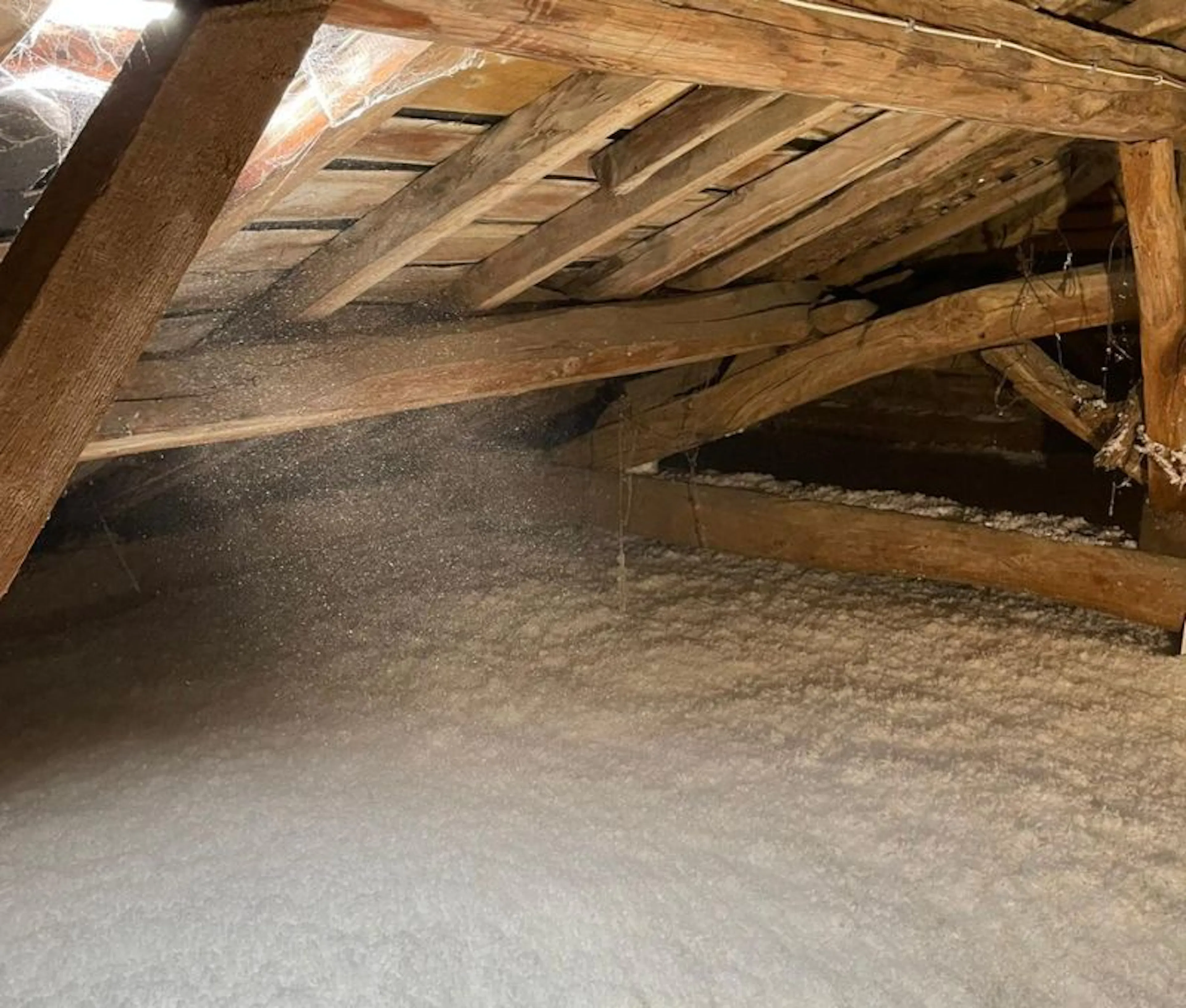 isolation des combles perdus
