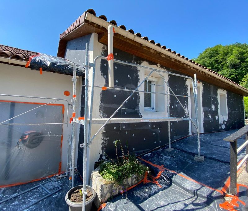Isolation thermique d'un logement par l'extérieur