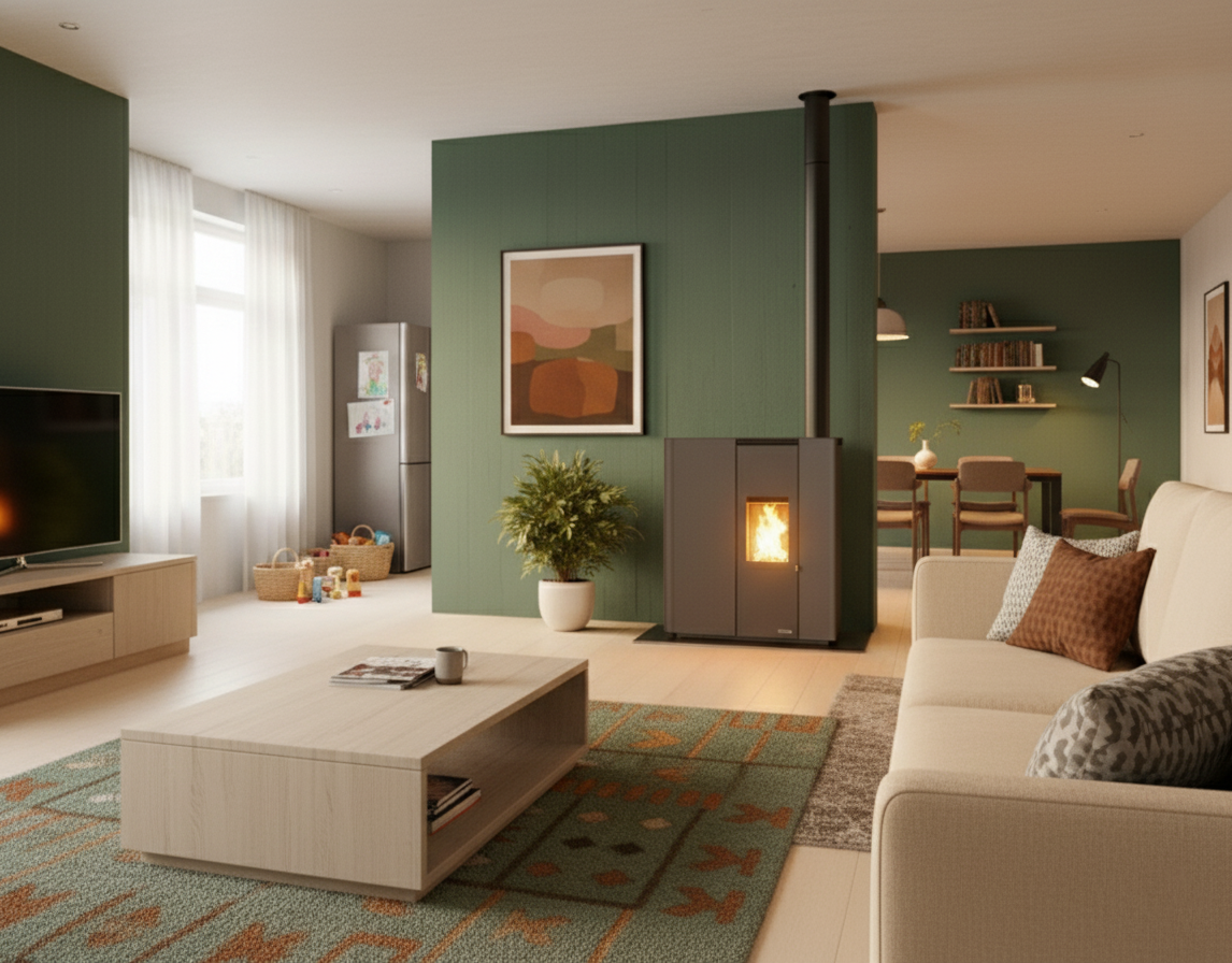 Poêle Palazzetti Sistemi Calista 3D