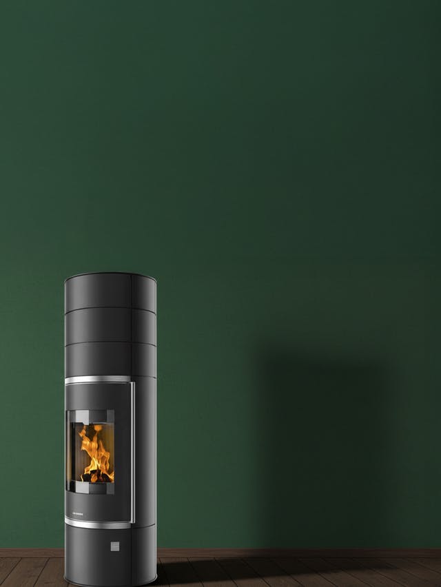 Installation de poêles à bois bûches