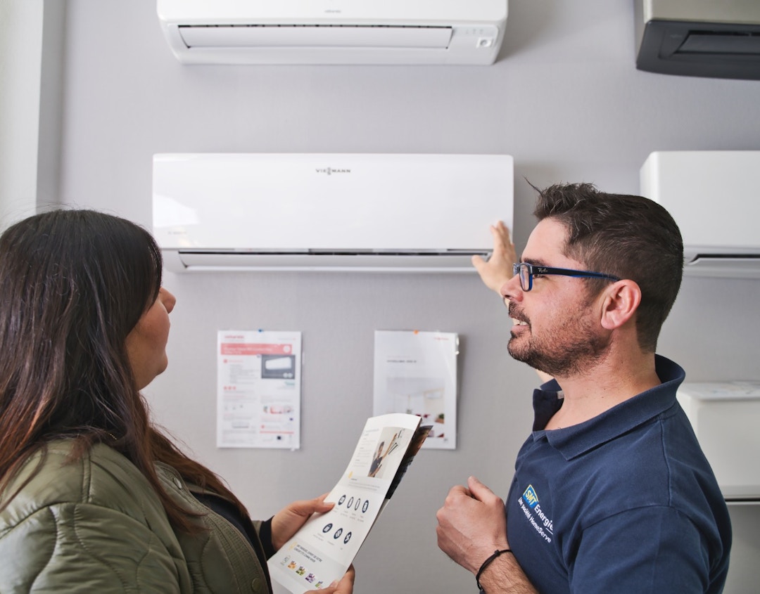 Installation de climatisation