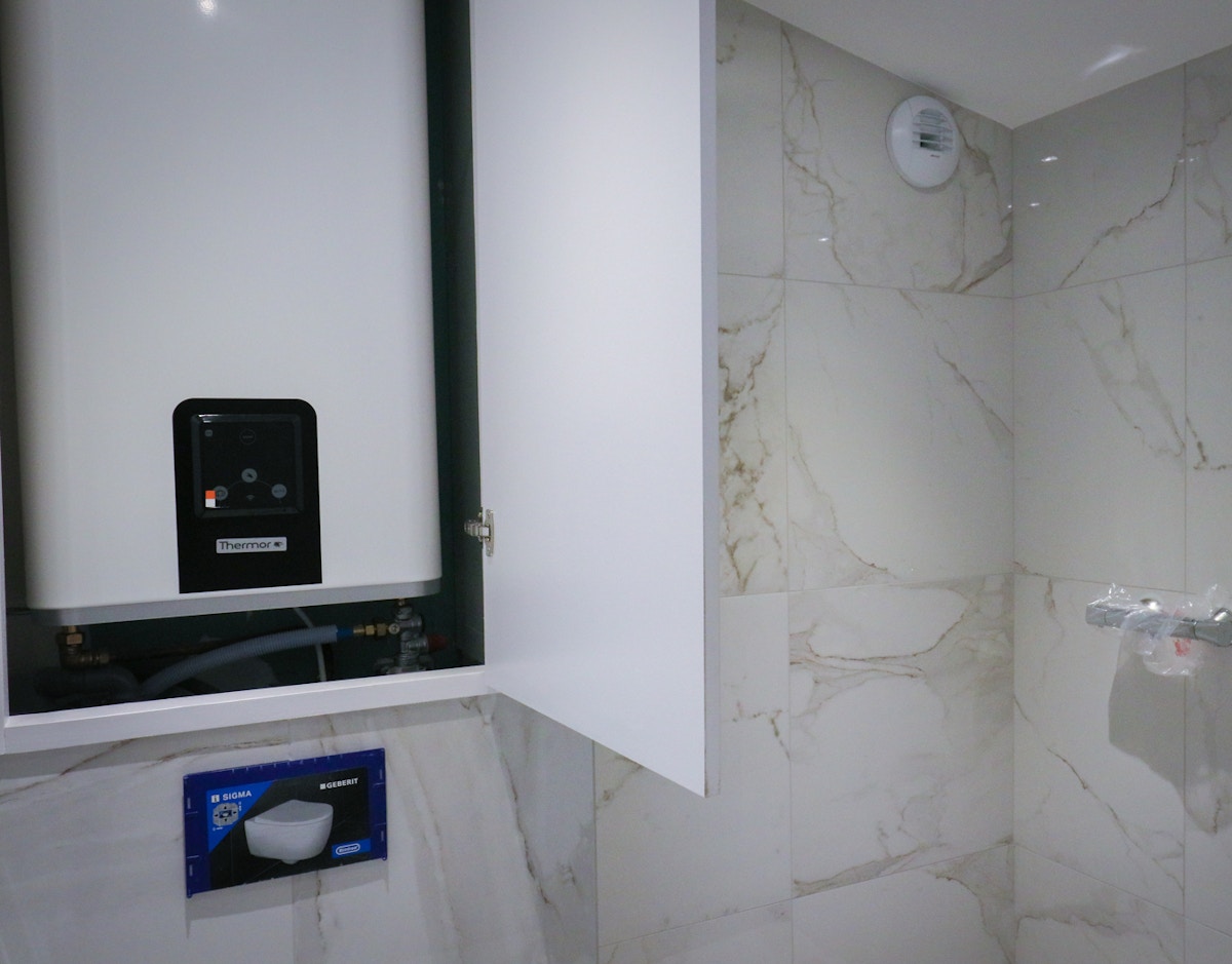 Installation de chauffe-eau par HomeServe