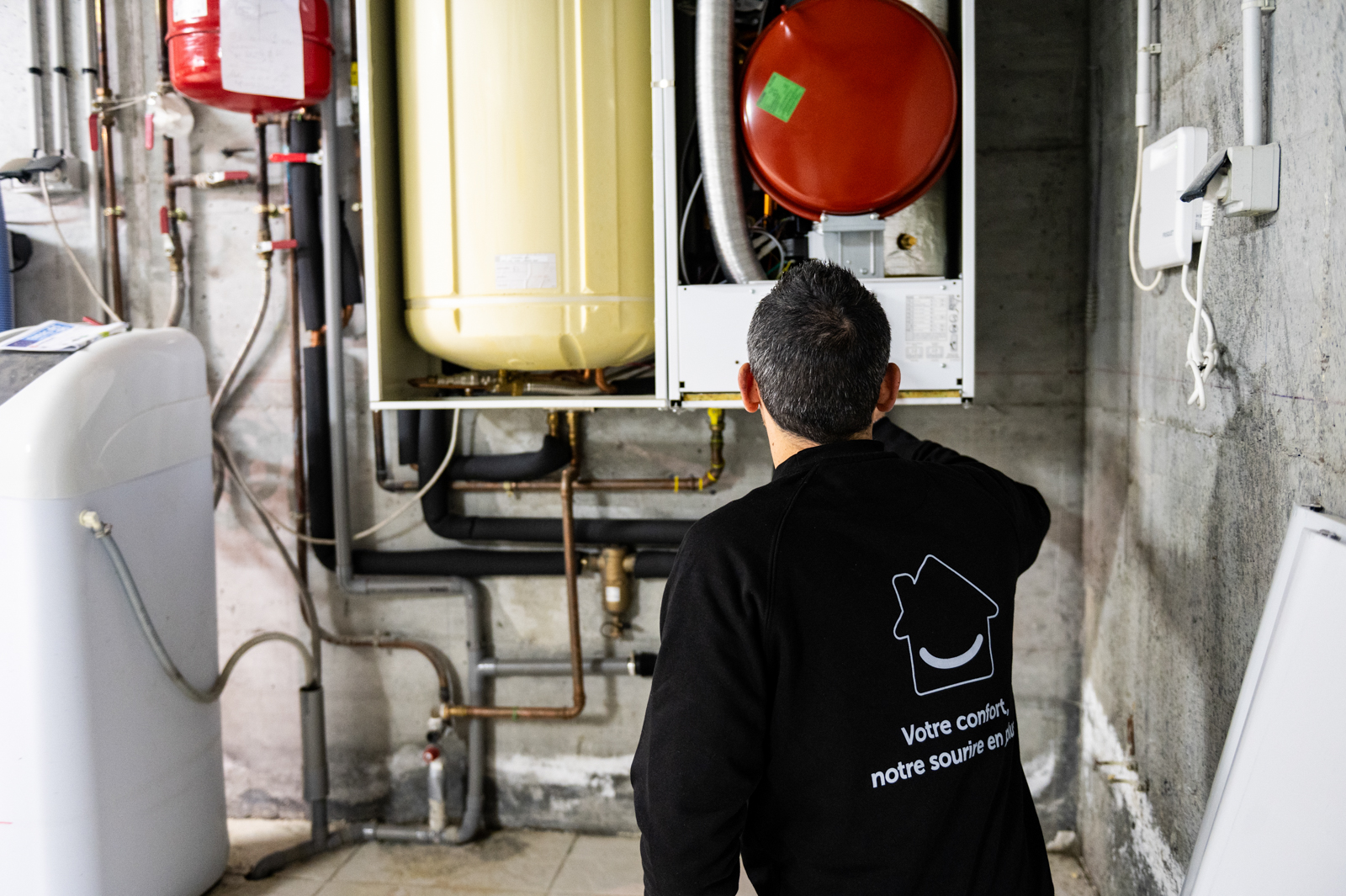 Remplacement d'un ancien chauffage