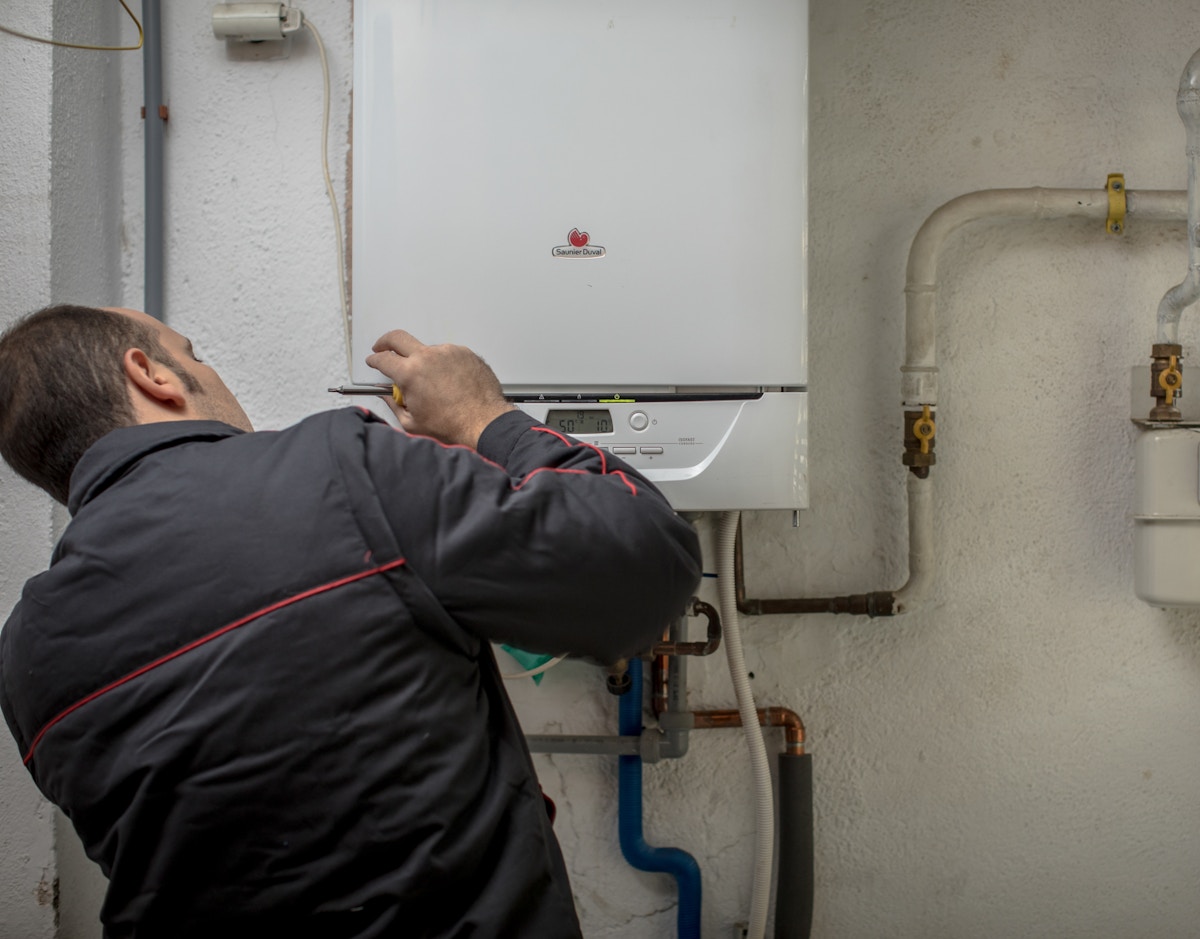 Maintenance de chaudière gaz