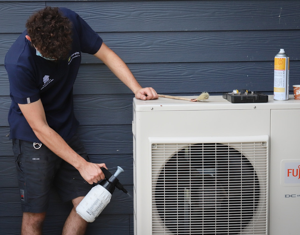 Entretien de pompe à chaleur