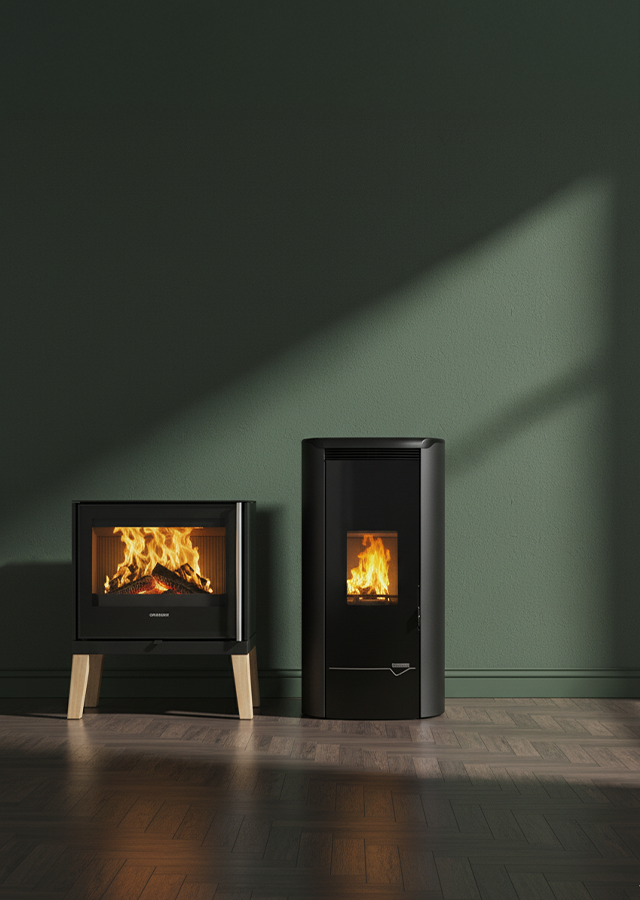 Poêle de chauffage : bois et granulés