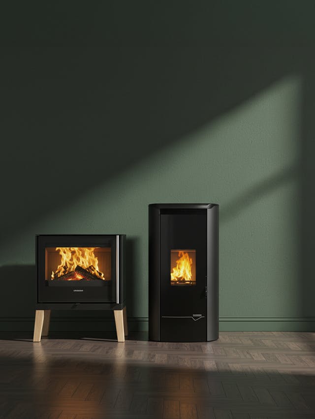 Poêle de chauffage : bois et granulés