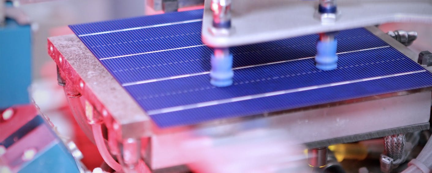 Recyclage panneaux solaires silicium