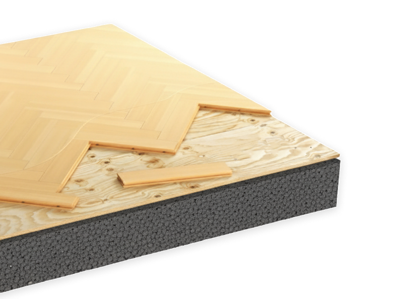 Solutions d'isolation pour les planchers bas