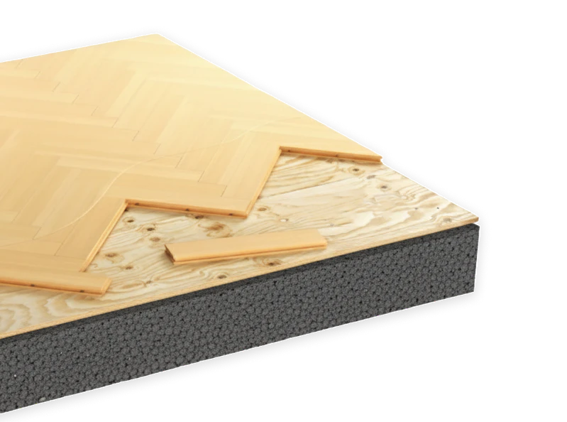 Solutions d'isolation pour les planchers bas