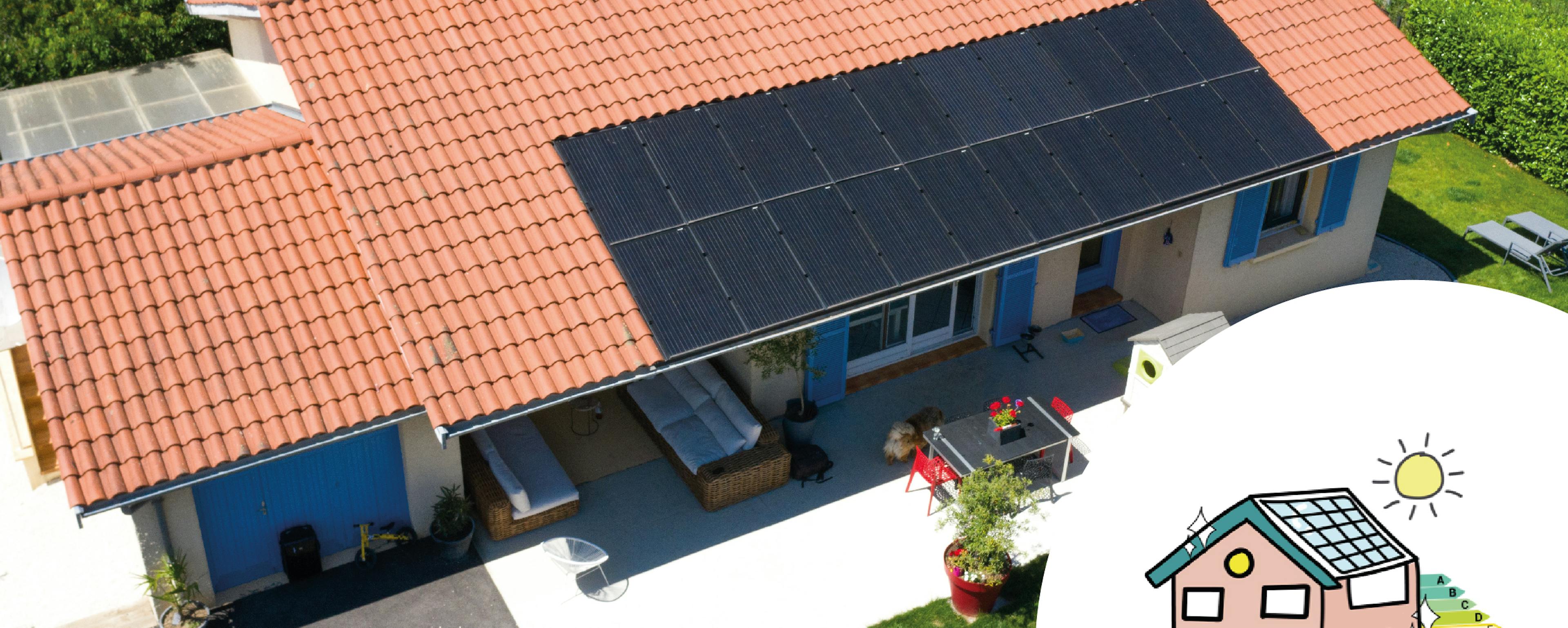 Vente maison avec panneaux photvoltaiques 